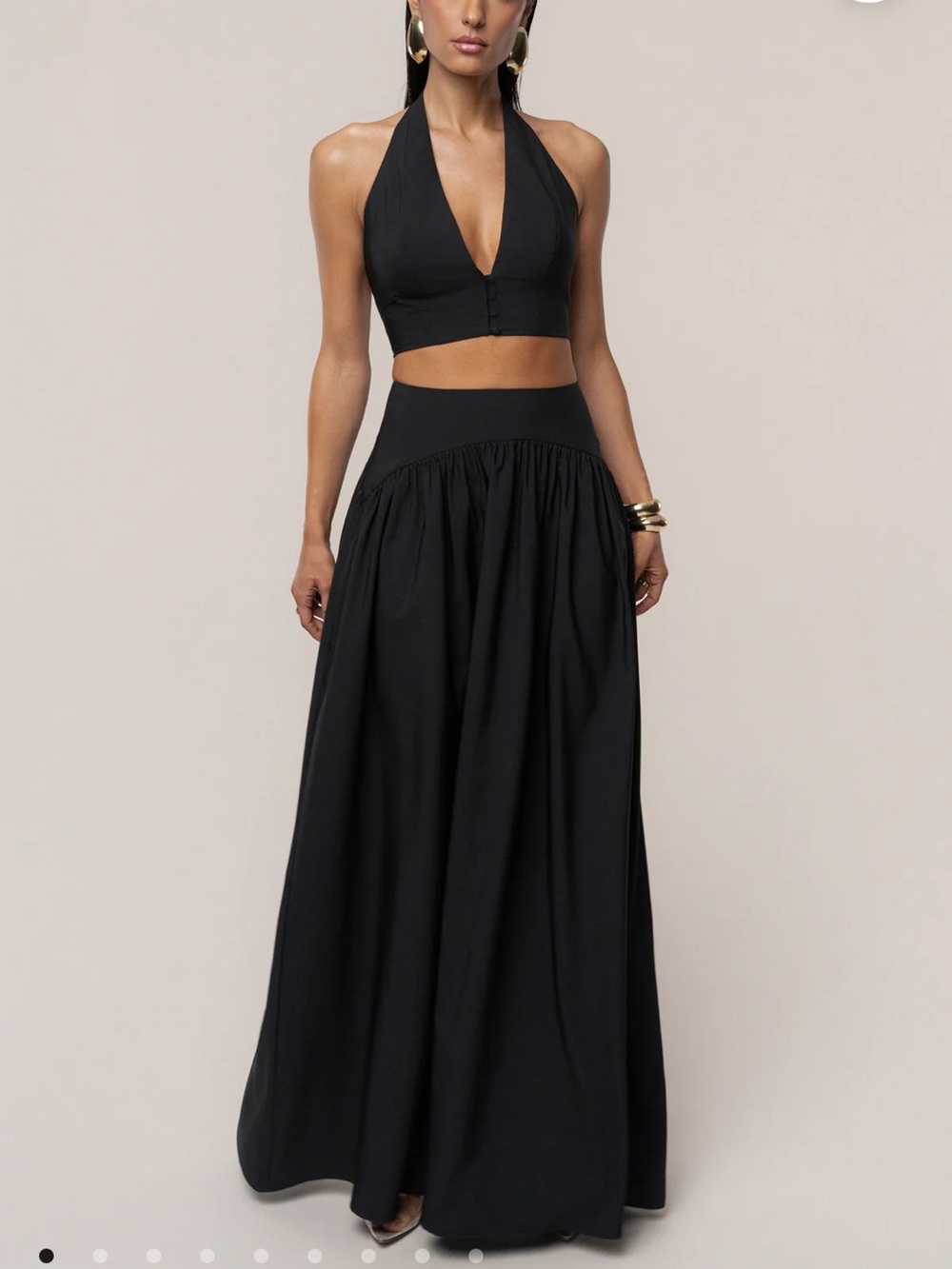 JLUXLABEL Black Haven Skirt
